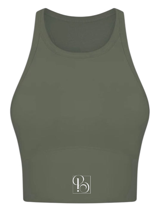 Top Verde Olivo