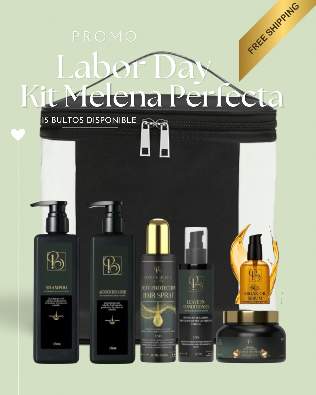 Kit Labor Day (Bulto incluido)